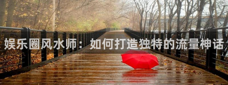 天天购彩体育官网入口登录：娱乐圈风水师：如何打造独特的流量神话